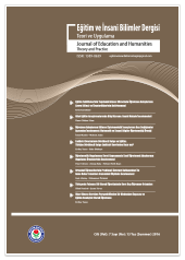 Eğitim ve İnsani Bilimler Dergisi 13.Sayı