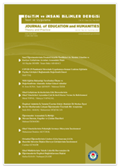 Eğitim ve İnsani Bilimler Dergisi 23. Sayı