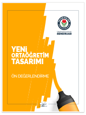 Yeni Ortaöğretim Tasarımı Ön Değerlendirme