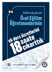 RAM Ek Ders Ücreti
