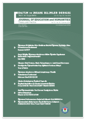 Eğitim ve İnsani Bilimler Dergisi 19. Sayı