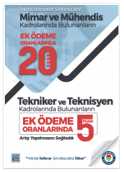 Tekniker ve Teknisyelerin Ek Ödemesi