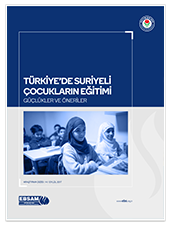 Türkiyede Suriyeli Çocukların Eğitimi