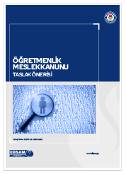 Öğretmenlik Meslek Kanunu Taslak Önerisi