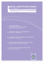 Eğitim ve İnsani Bilimler Dergisi 18. Sayı