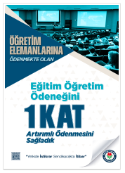 Öğretim Elemanlarına Eğitim Ödeneği Ödenmesi