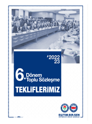 6.Dönem Toplu Sözleşme Tekliflerimiz