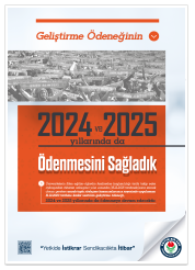 Geliştirme Ödeneği Ödenmesine Devam Edilecek