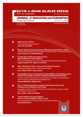 Eğitim ve İnsani Bilimler Dergisi 22. Sayı