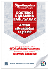 Öğretim Yılına Hazırlık Ödeneği