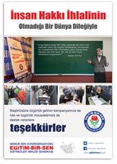 10 Aralık İnsan Hakları Günü