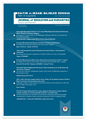 Eğitim ve İnsani Bilimler Dergisi 25. Sayı