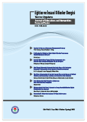 Eğitim ve İnsani Bilimler Dergisi 5. Sayı