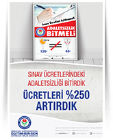 Sınav Ücretlerinde ki Adaletsizlik Bitti