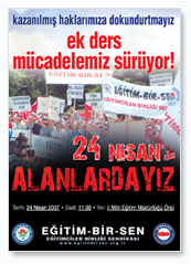 Alanlardayız