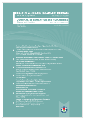 Eğitim ve İnsani Bilimler Dergisi 21. SAYI